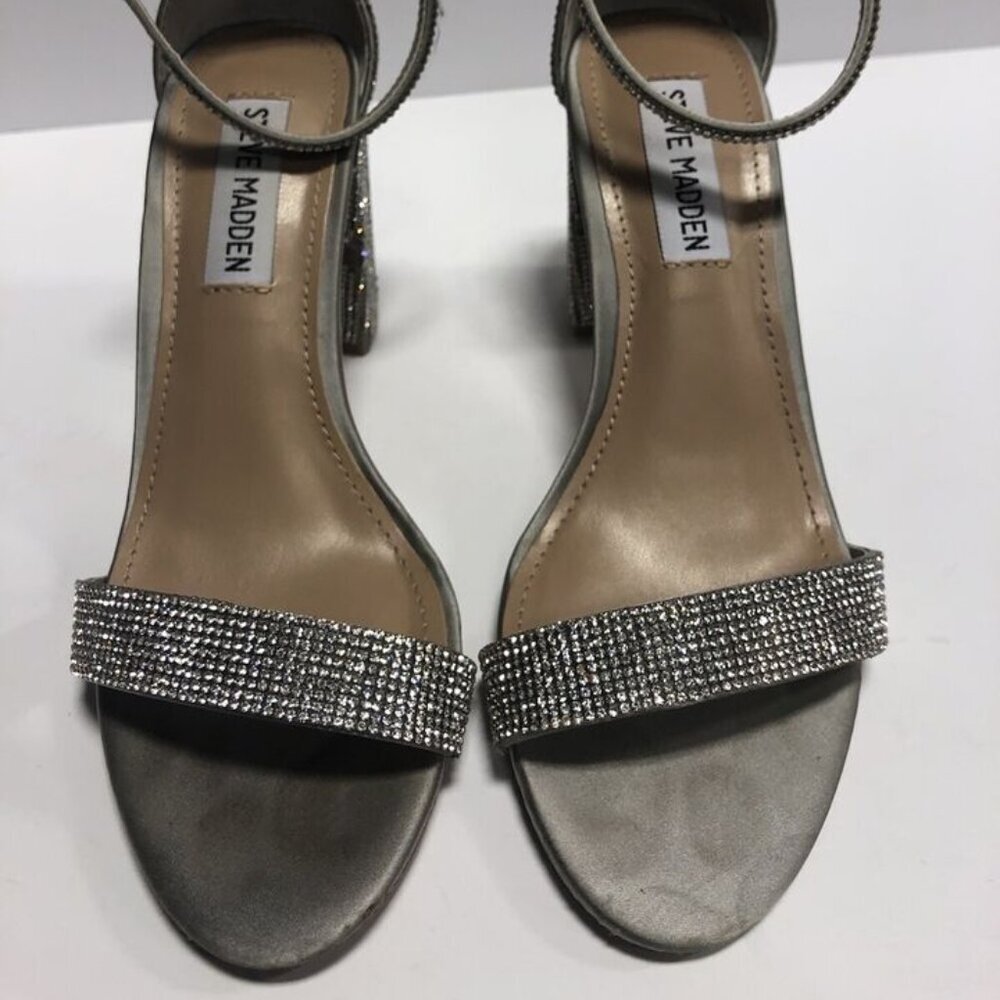 Steve Madden Women’s Delair, Ankle Strap Block Heels, Size 6.5M. - Picture 3 of 6